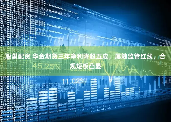 股巢配资 华金期货三年净利降超五成，屡触监管红线，合规短板凸显